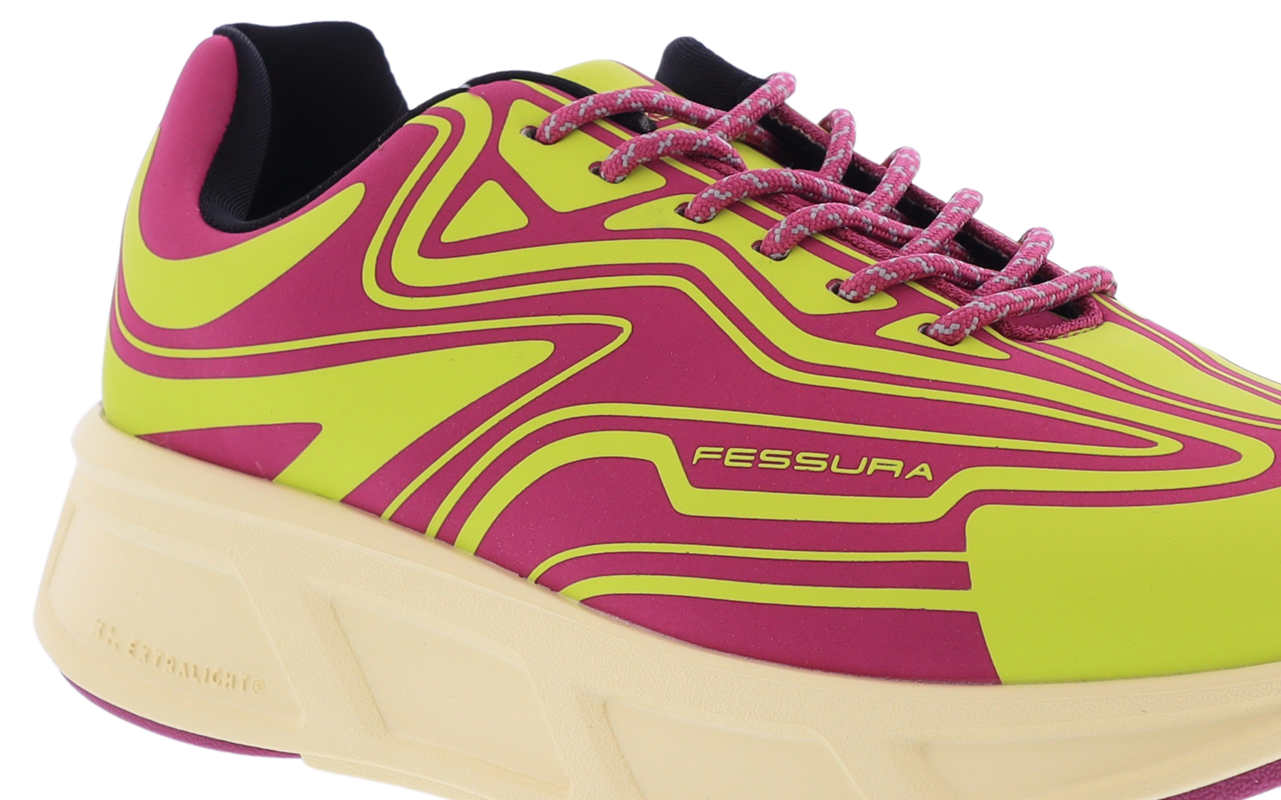 Women Runflex 02 sneaker yellow/pink