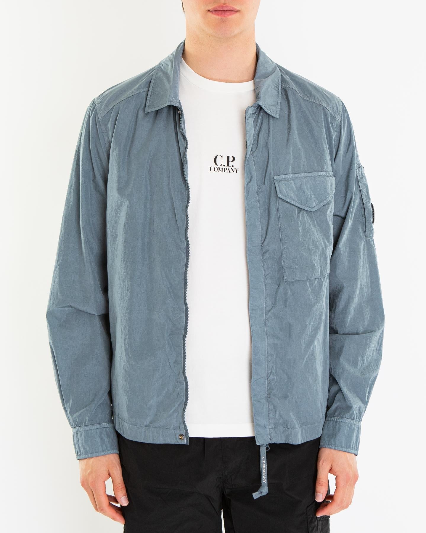 C.P.Company Heren Chrome - R Overshirt Groen - Eleganza.nl
