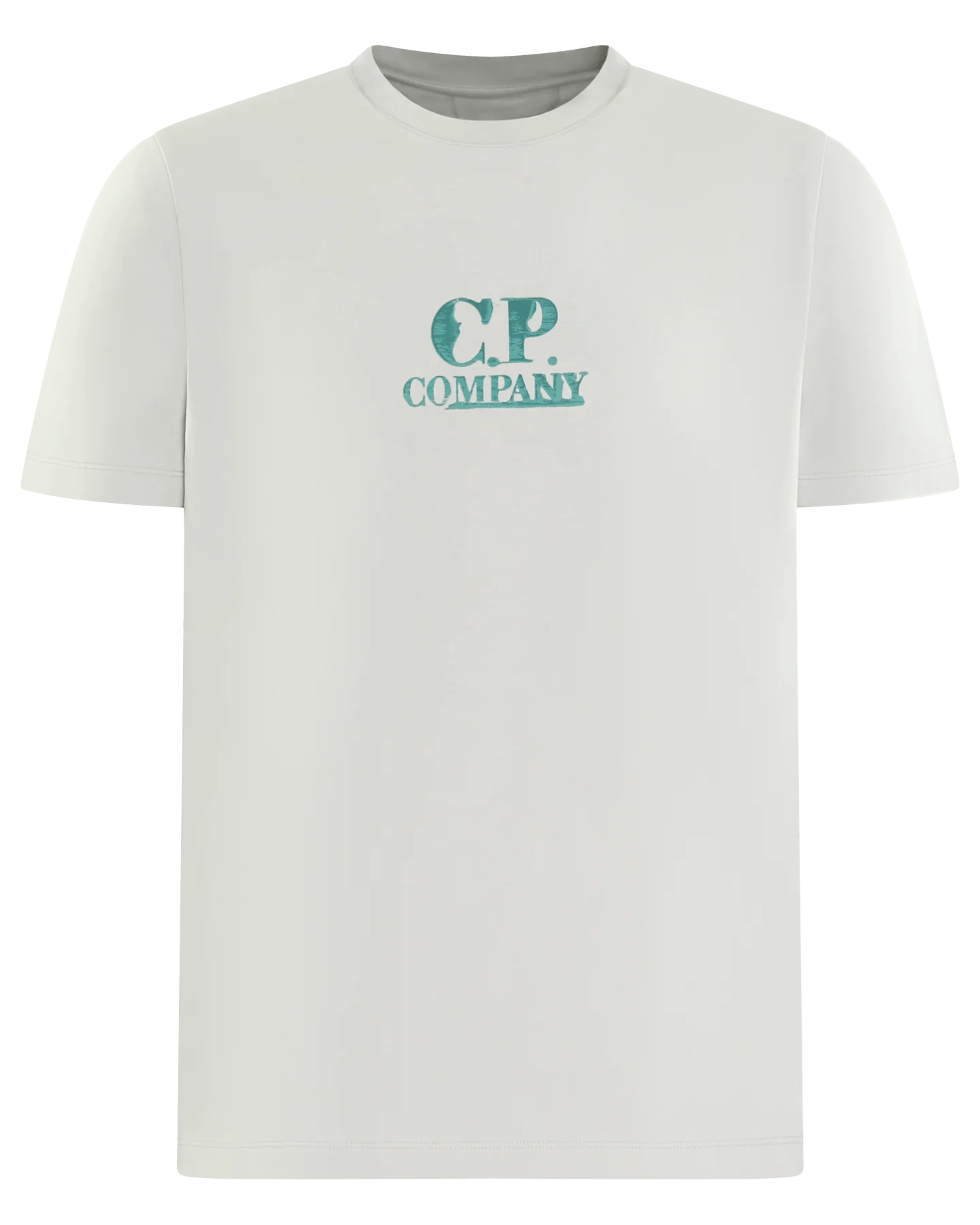 C.P.Company Heren Graphic Logo T-Shirt Grijs - Eleganza.nl