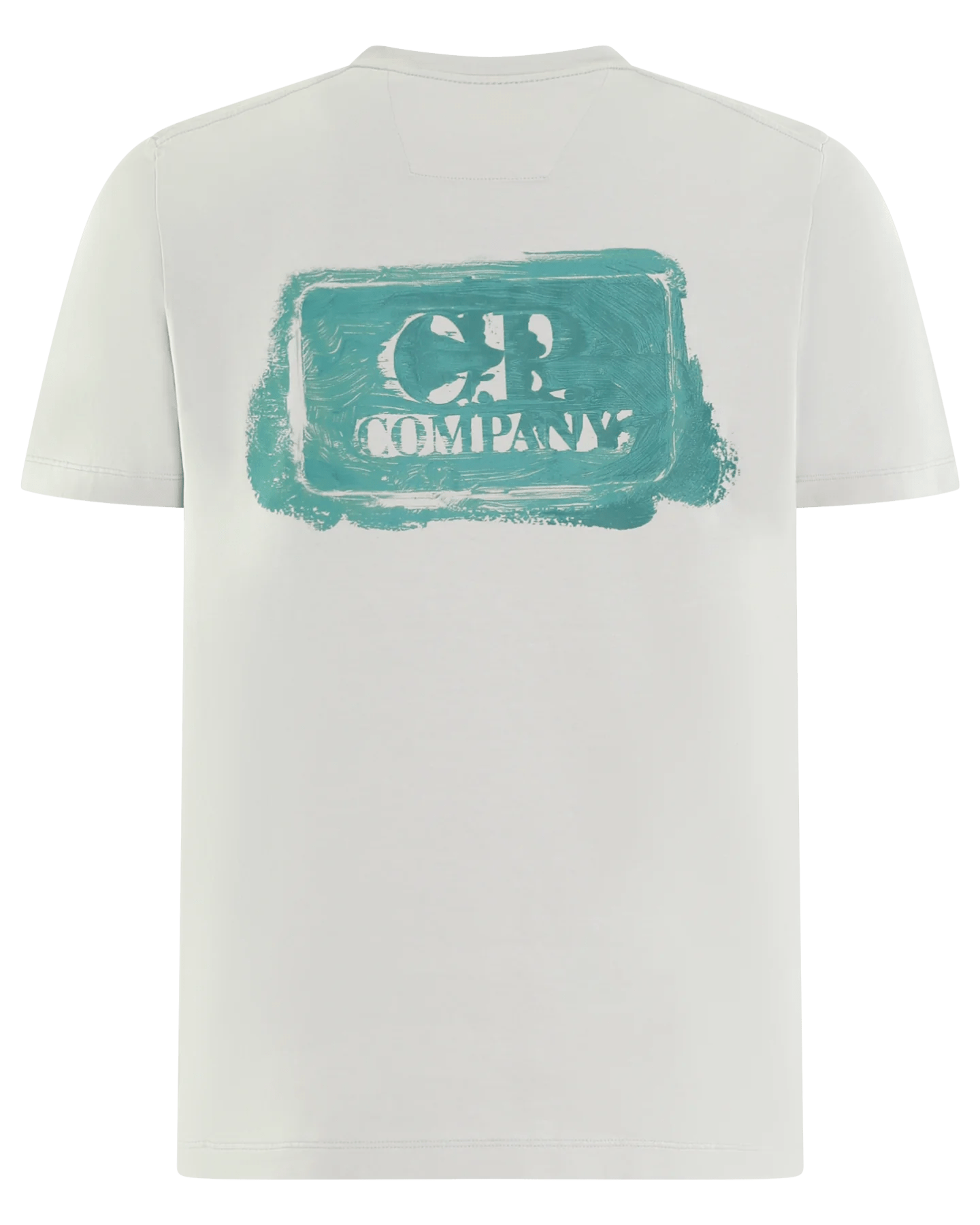 C.P.Company Heren Graphic Logo T-Shirt Grijs - Eleganza.nl
