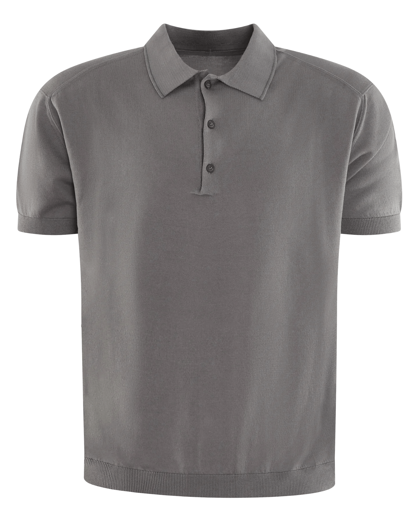 C.P.Company Heren Polo Collar Knit Grijs - Eleganza.nl