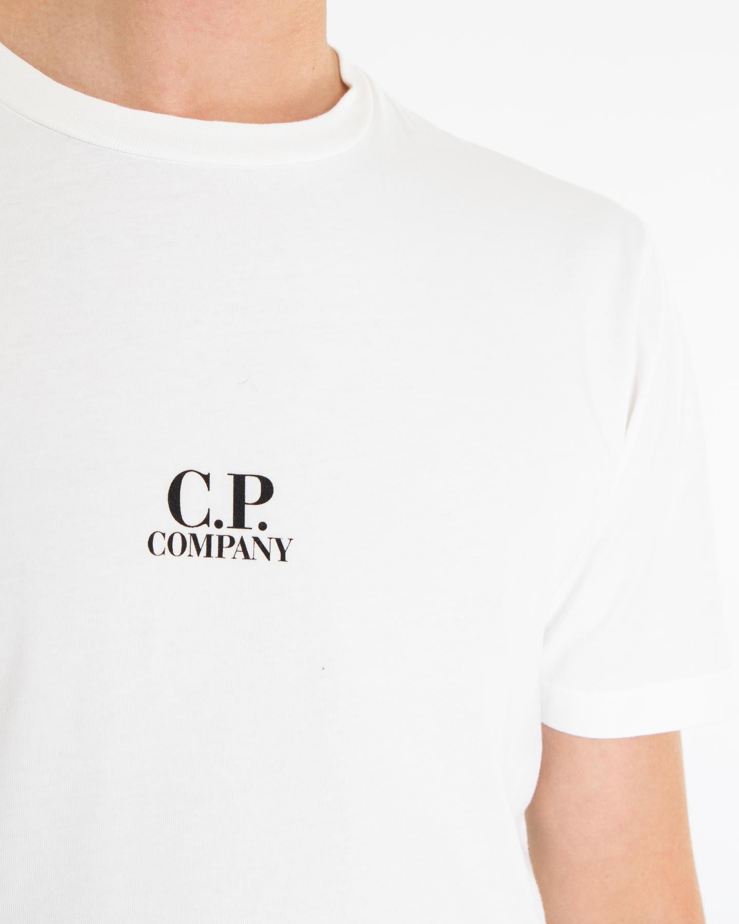 Heren Artwork Logo T-Shirt Wit