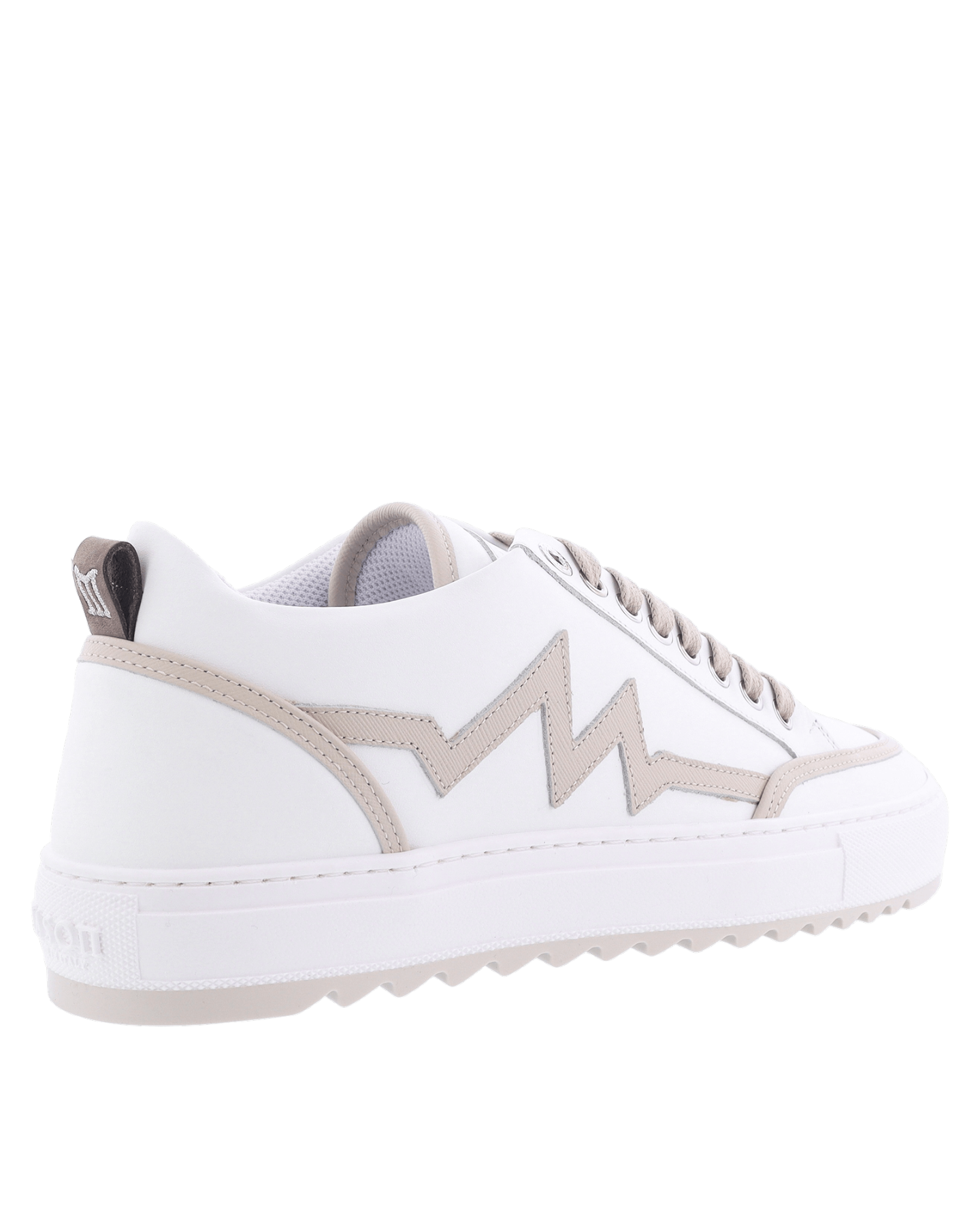 Men Tia Sneaker Heartbeat White