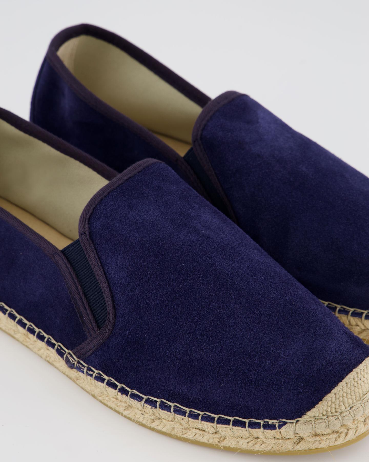 Heren Carlos Espadrille Blauw