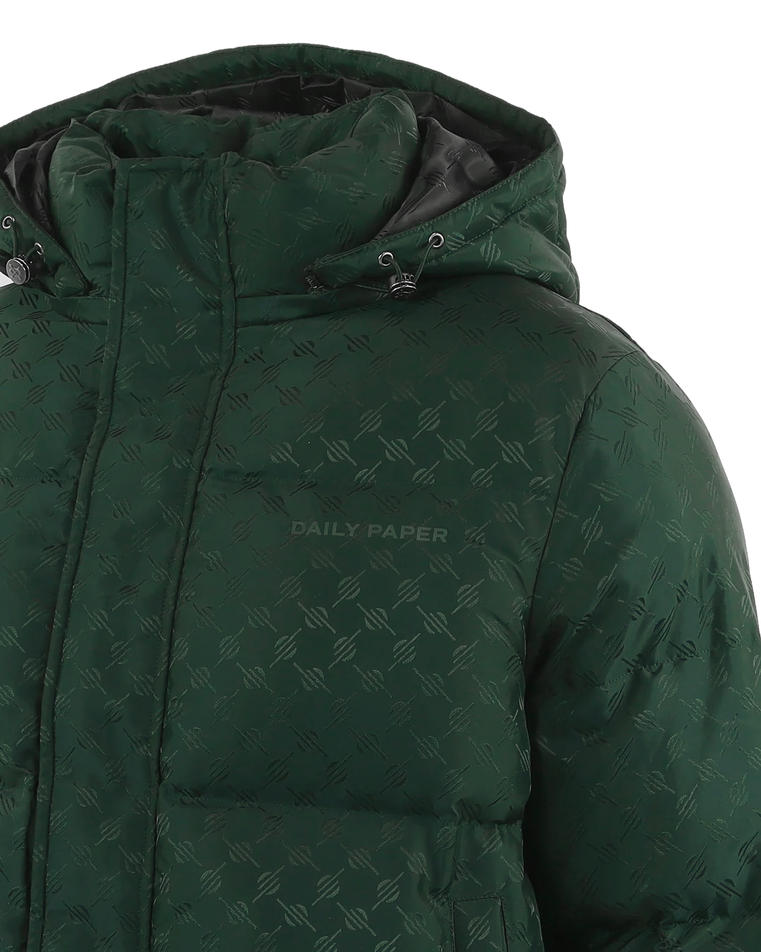 Daily Paper Heren Ravan Puffer Jacket Groen – foto 3