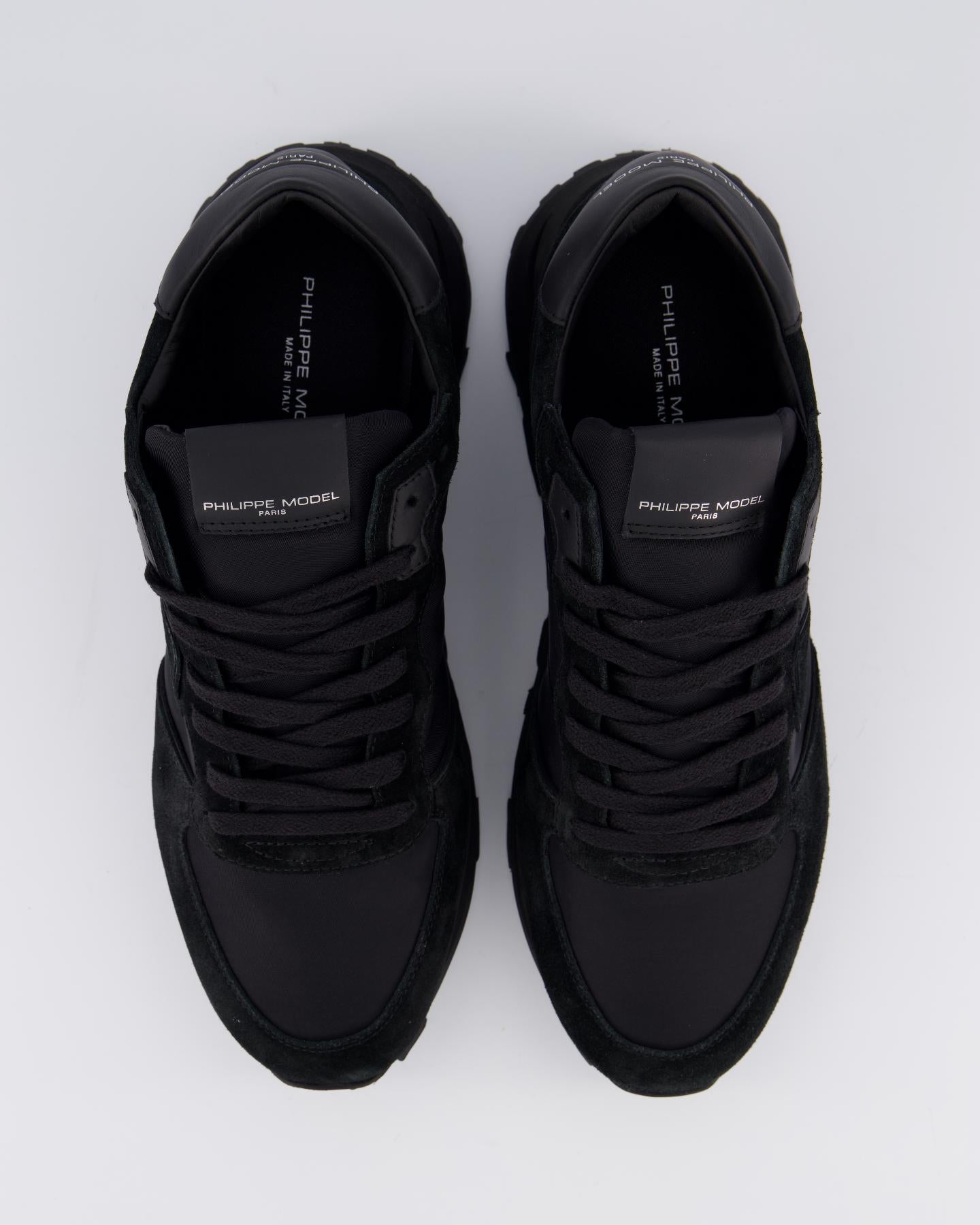 Heren Tropez Haute Sneaker Zwart