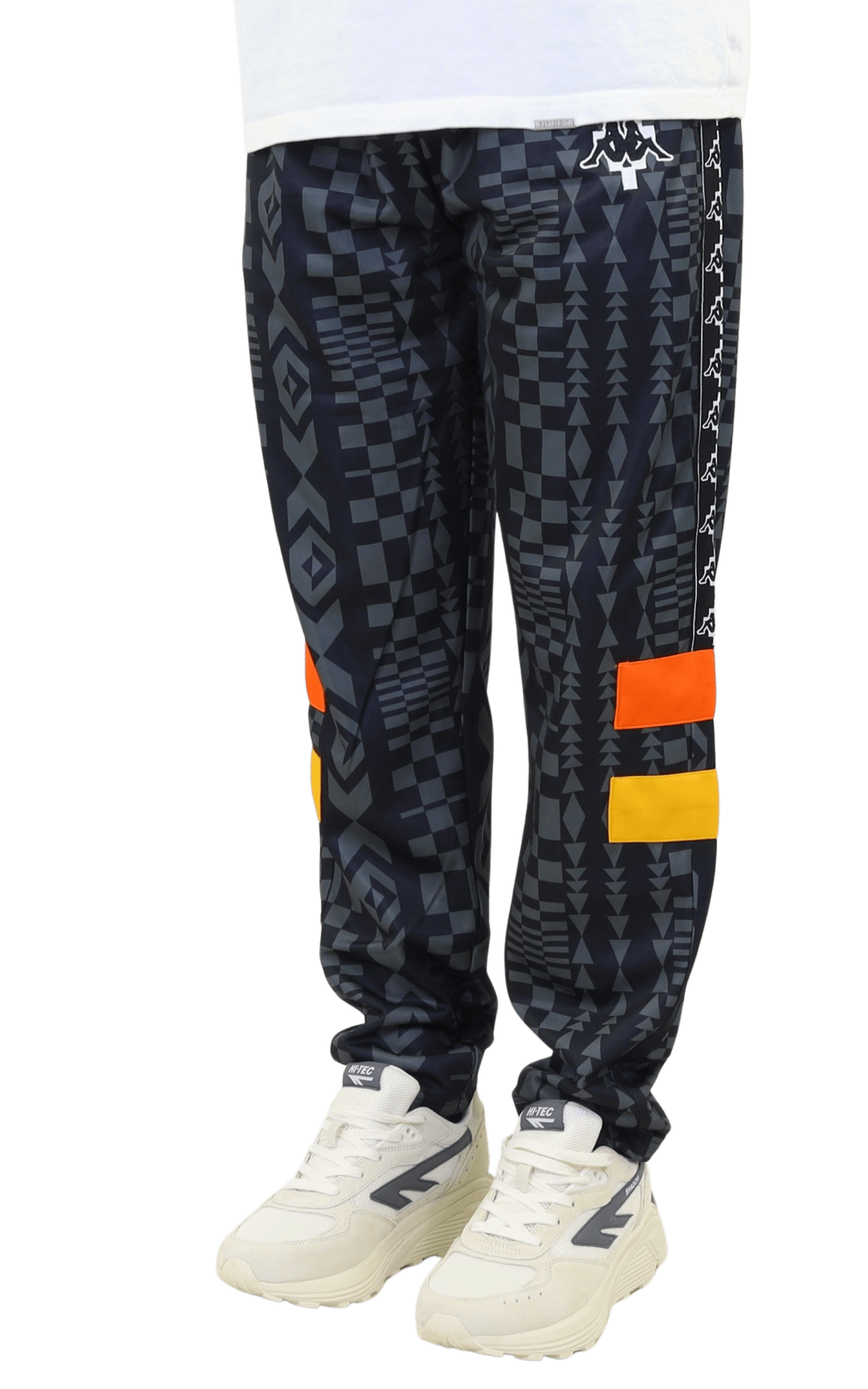 Men Aop Folk Kappa Track Pants