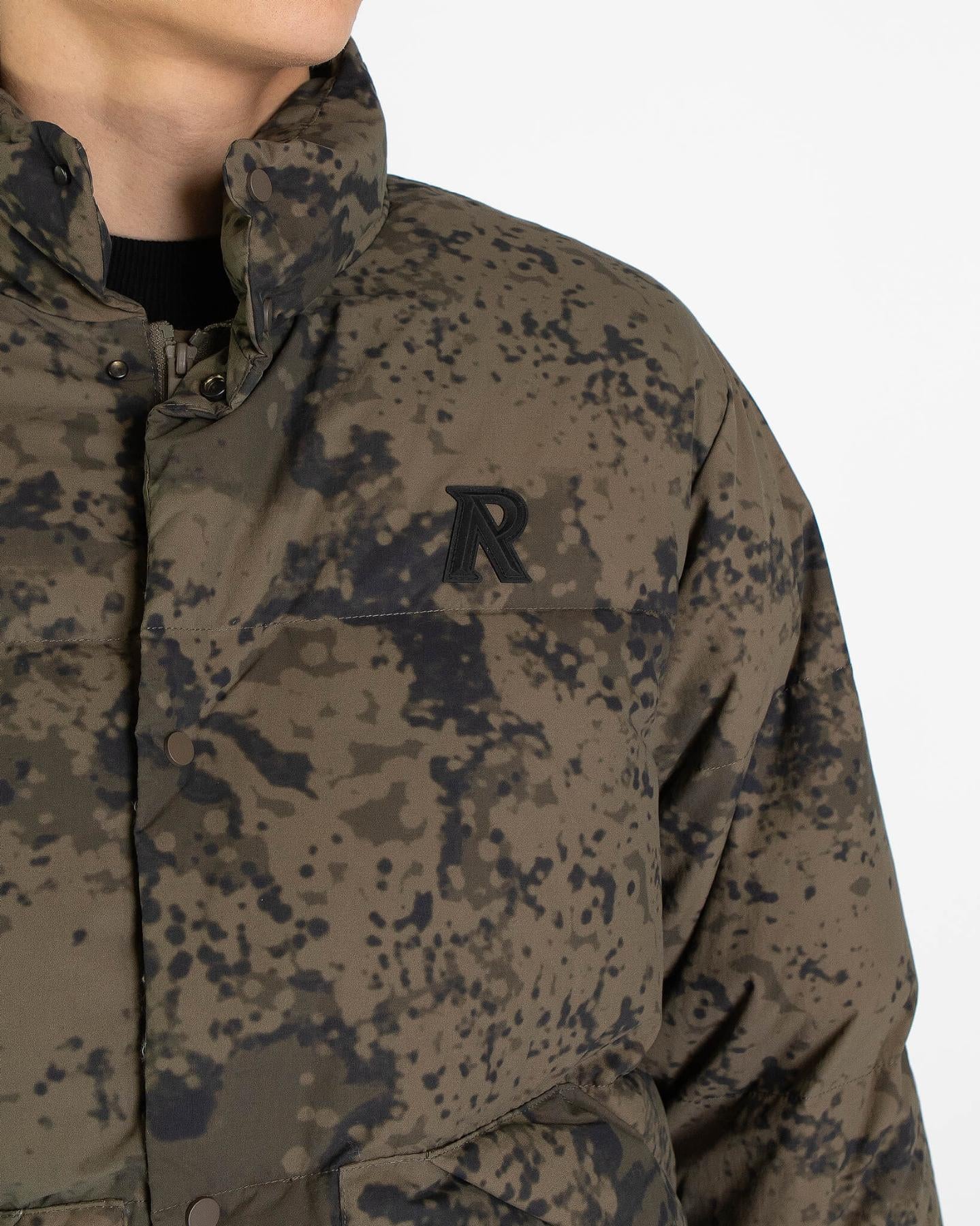 Men Puffer Jacket Green