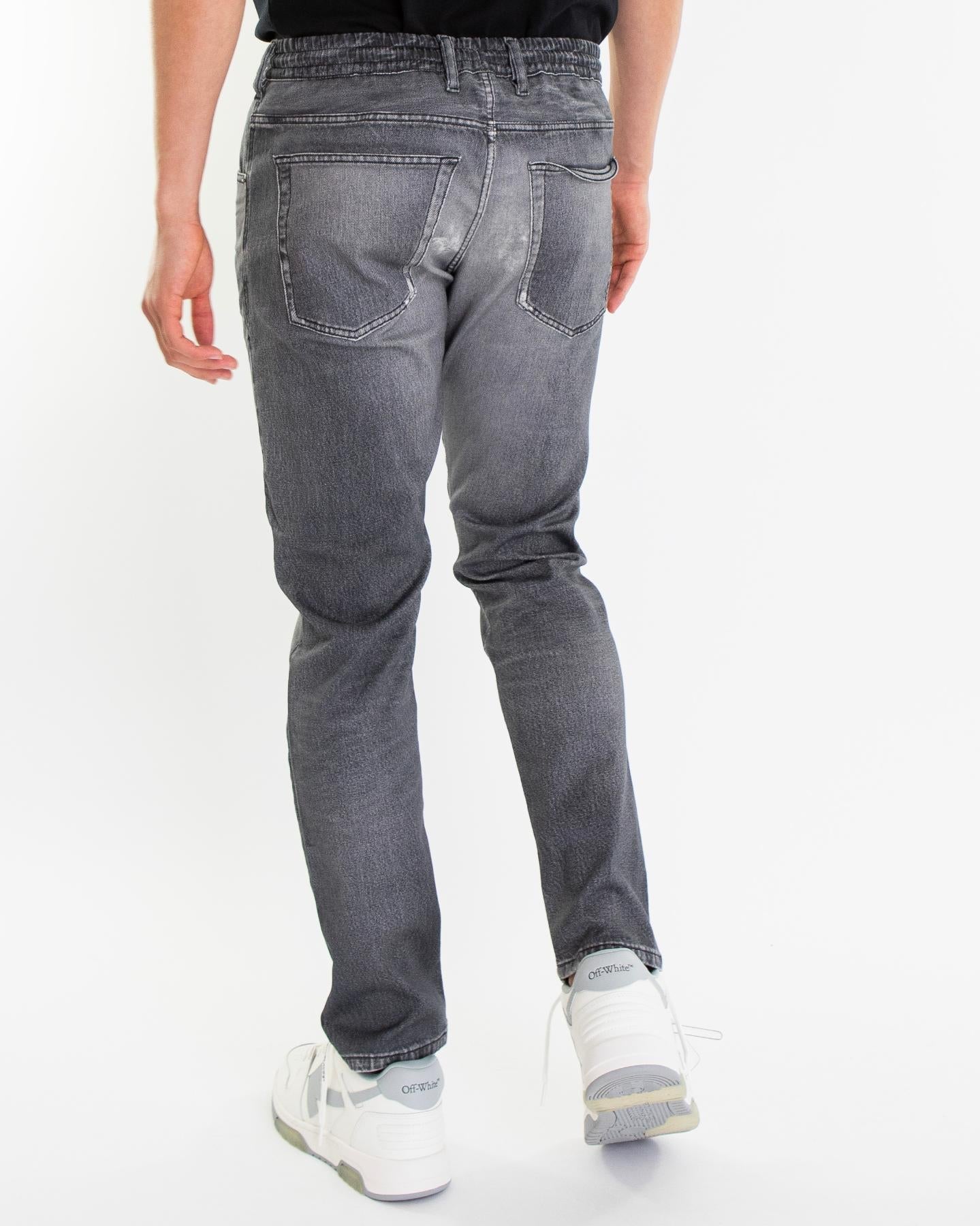 Diesel Heren 2032 Krooley - B Jog Jeans Grijs - Eleganza.nl