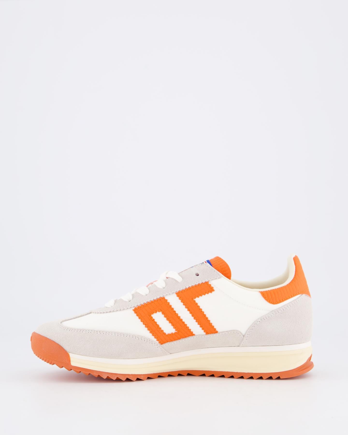 Dames Barkley Jogger 25 Wit/Oranje
