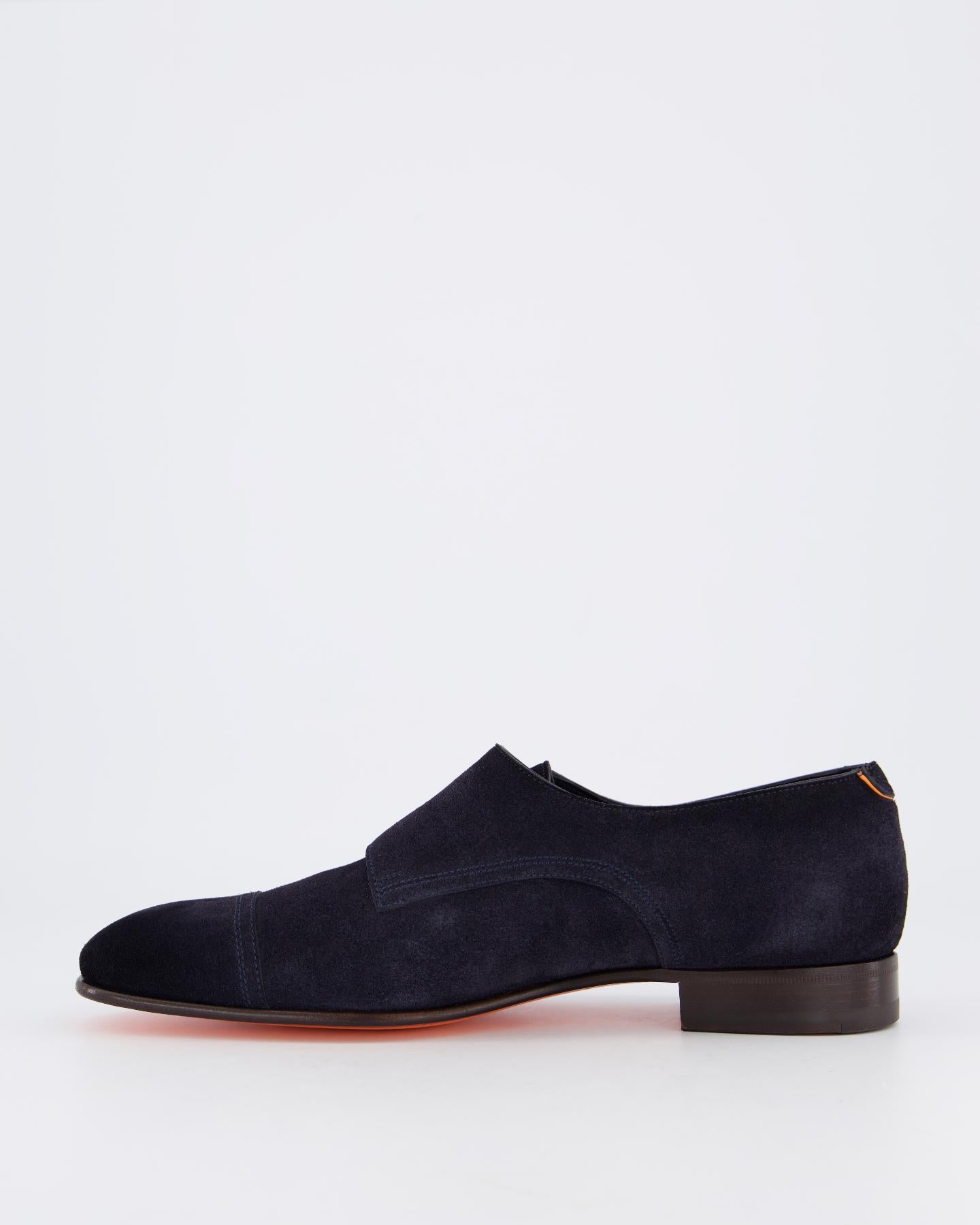 Heren Double Buckle Loafer Blauw