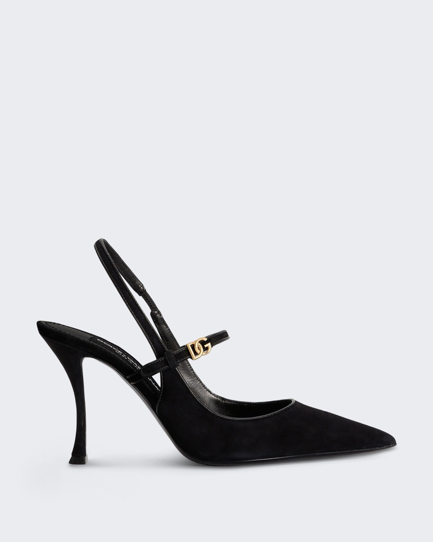 Dolce&Gabbana Dames Elegante slingback pumps Zwart - Eleganza.nl