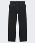 Men's Jeans met gewassen zwarte finish Black