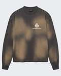 Men's Longsleeve shirt met faded wash Grey