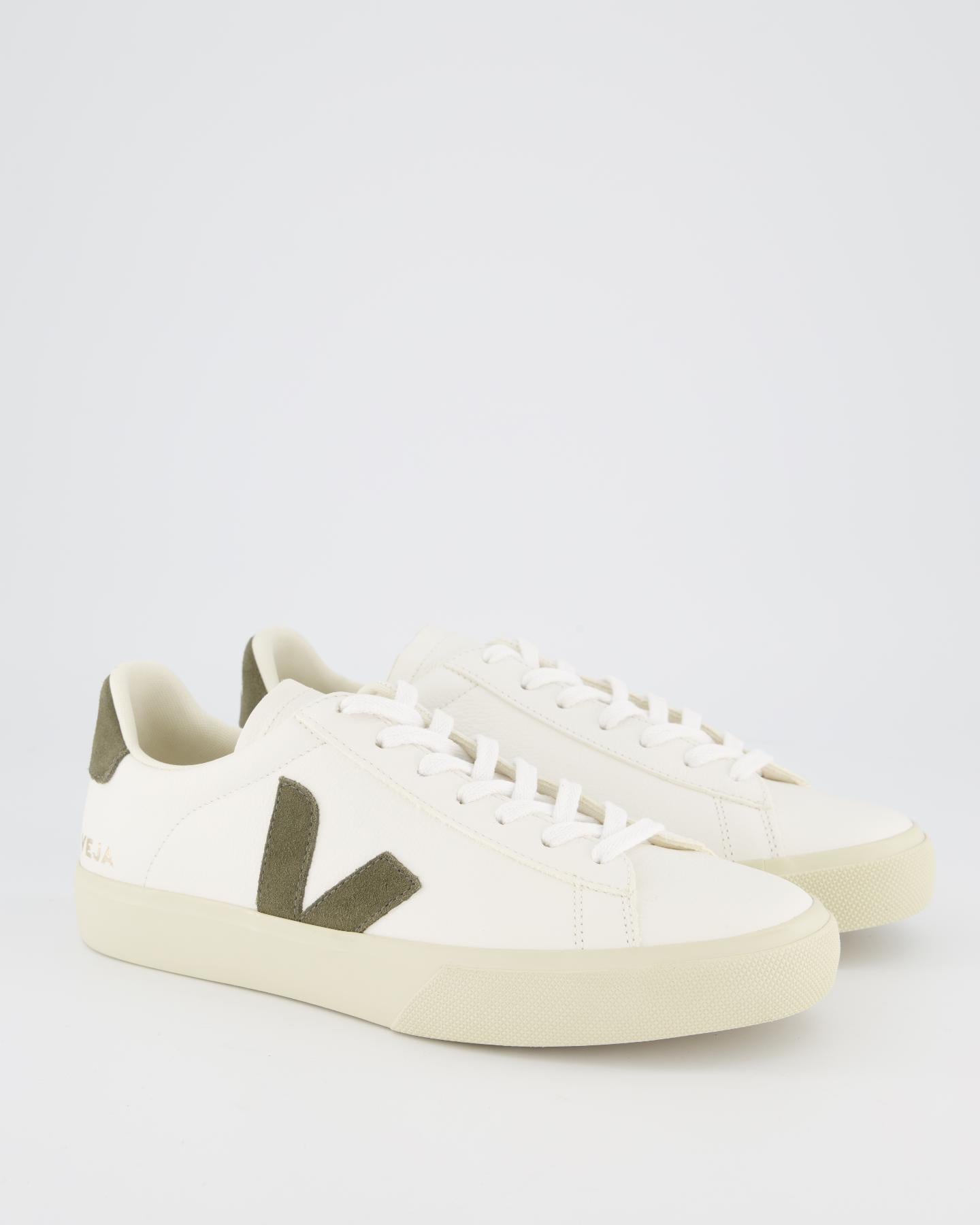 Women, Men Campo Sneaker Leather White/Khaki