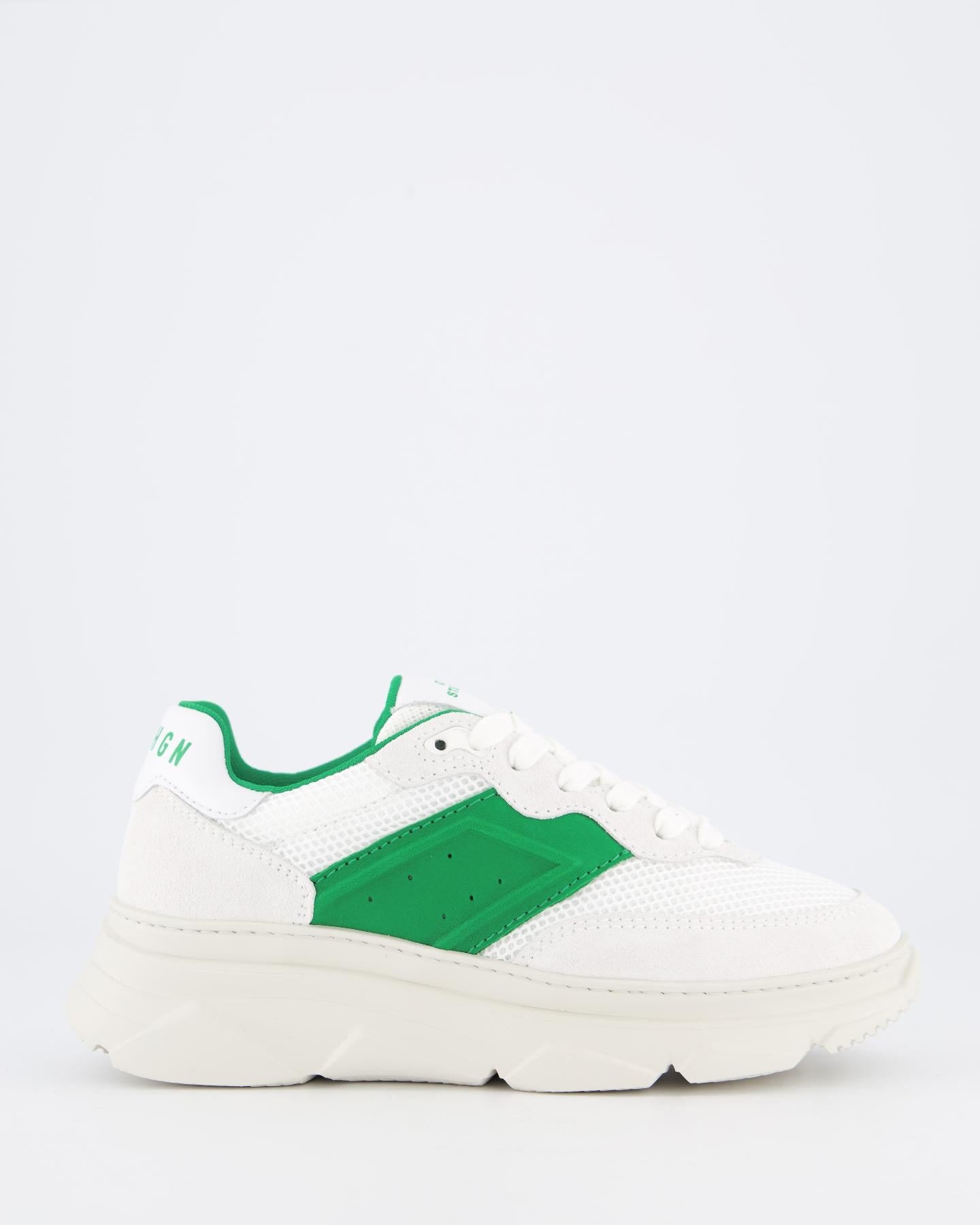 Dames CPH53 Sneaker Wit/Groen