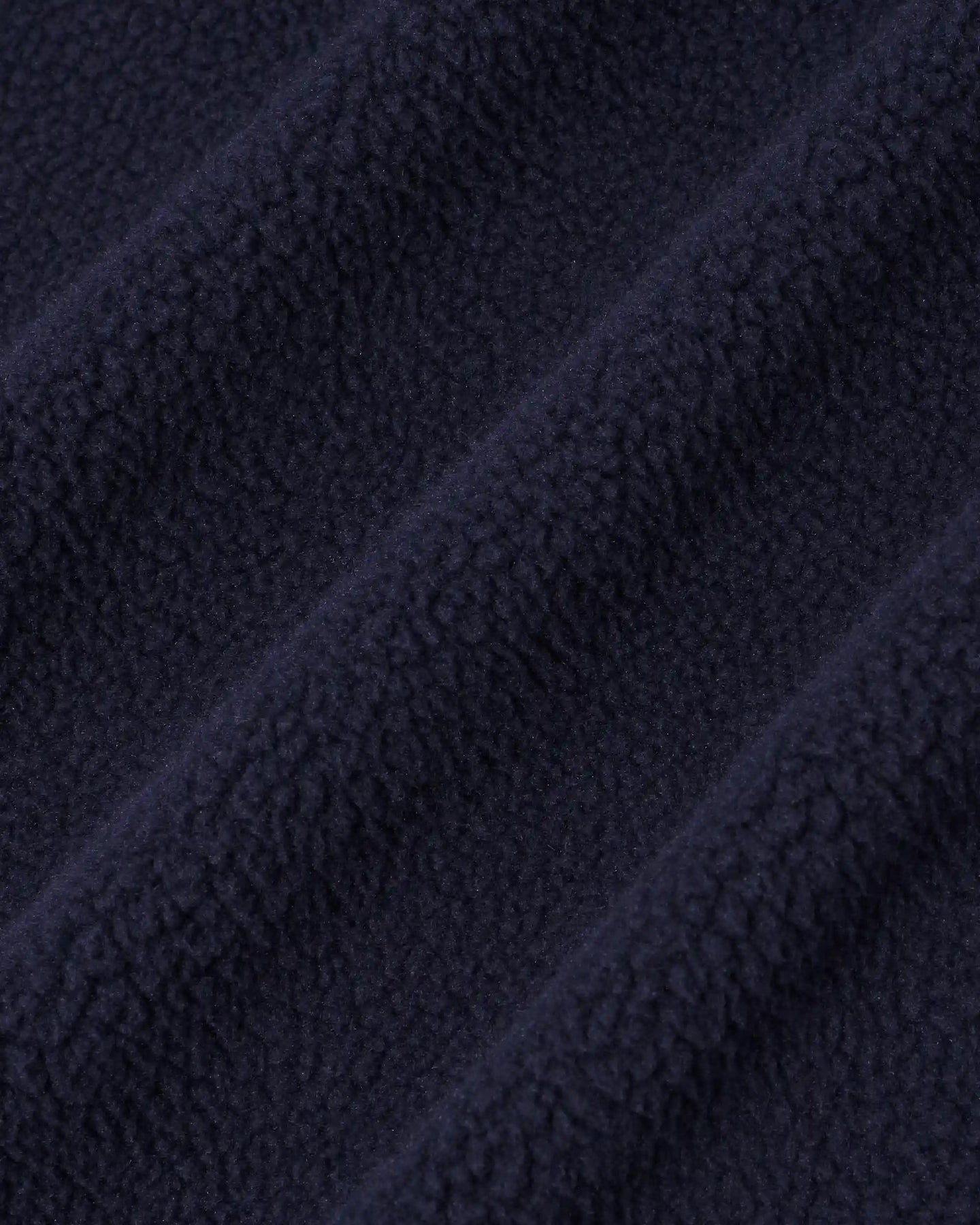 Drole De Monsieur Heren Mouwloze sherpa jack met slogan Blauw - Eleganza.nl