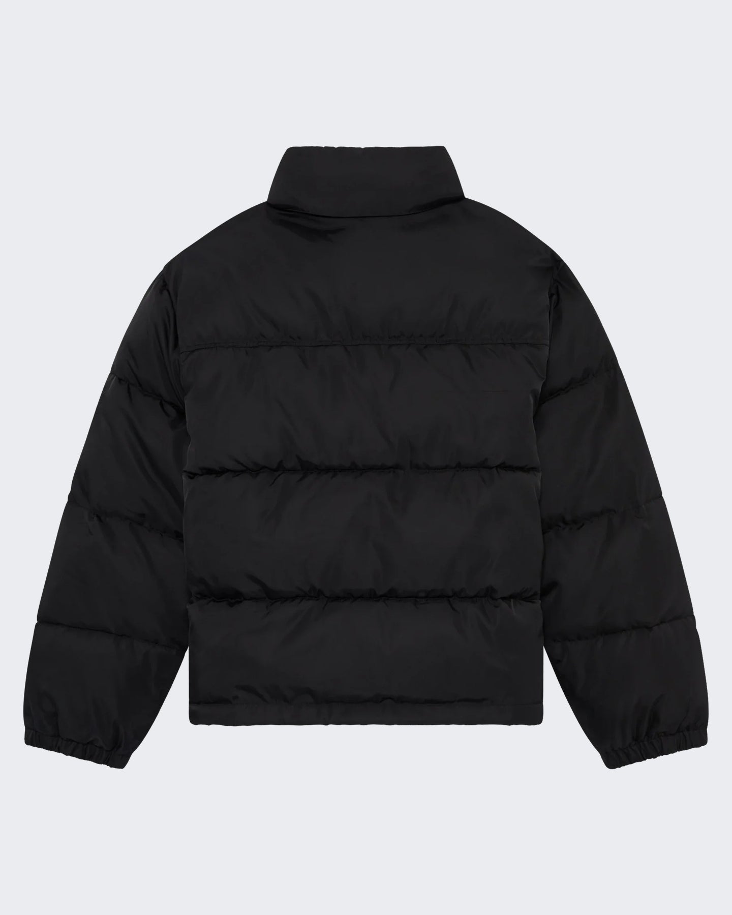 Drole De Monsieur Heren Pufferjack met slogan Zwart - Eleganza.nl