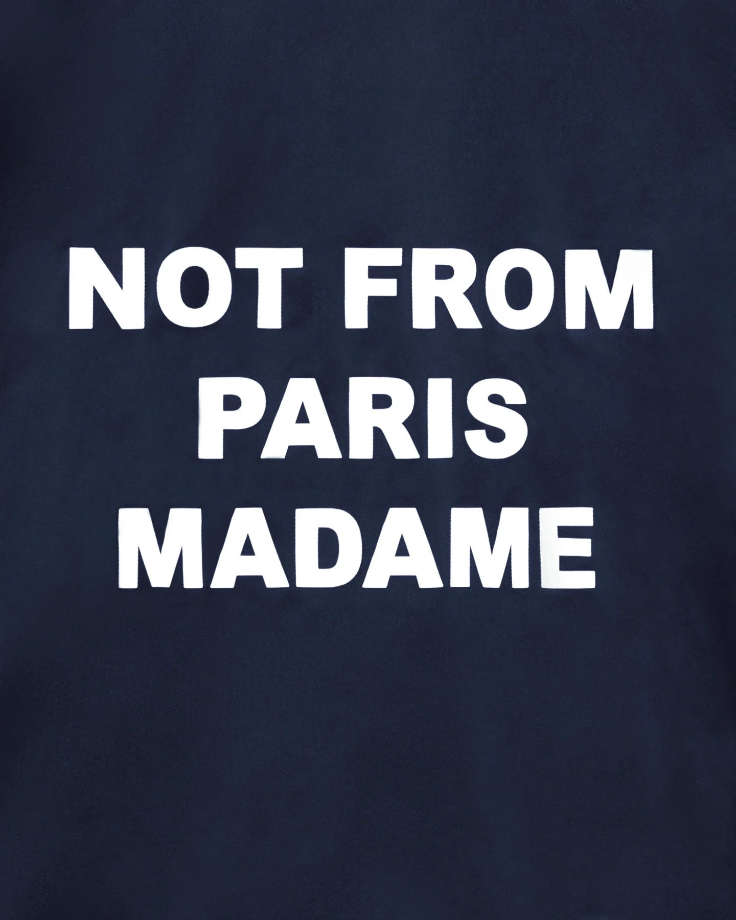Drole De Monsieur Heren Slogan Jacket Blauw - Eleganza.nl