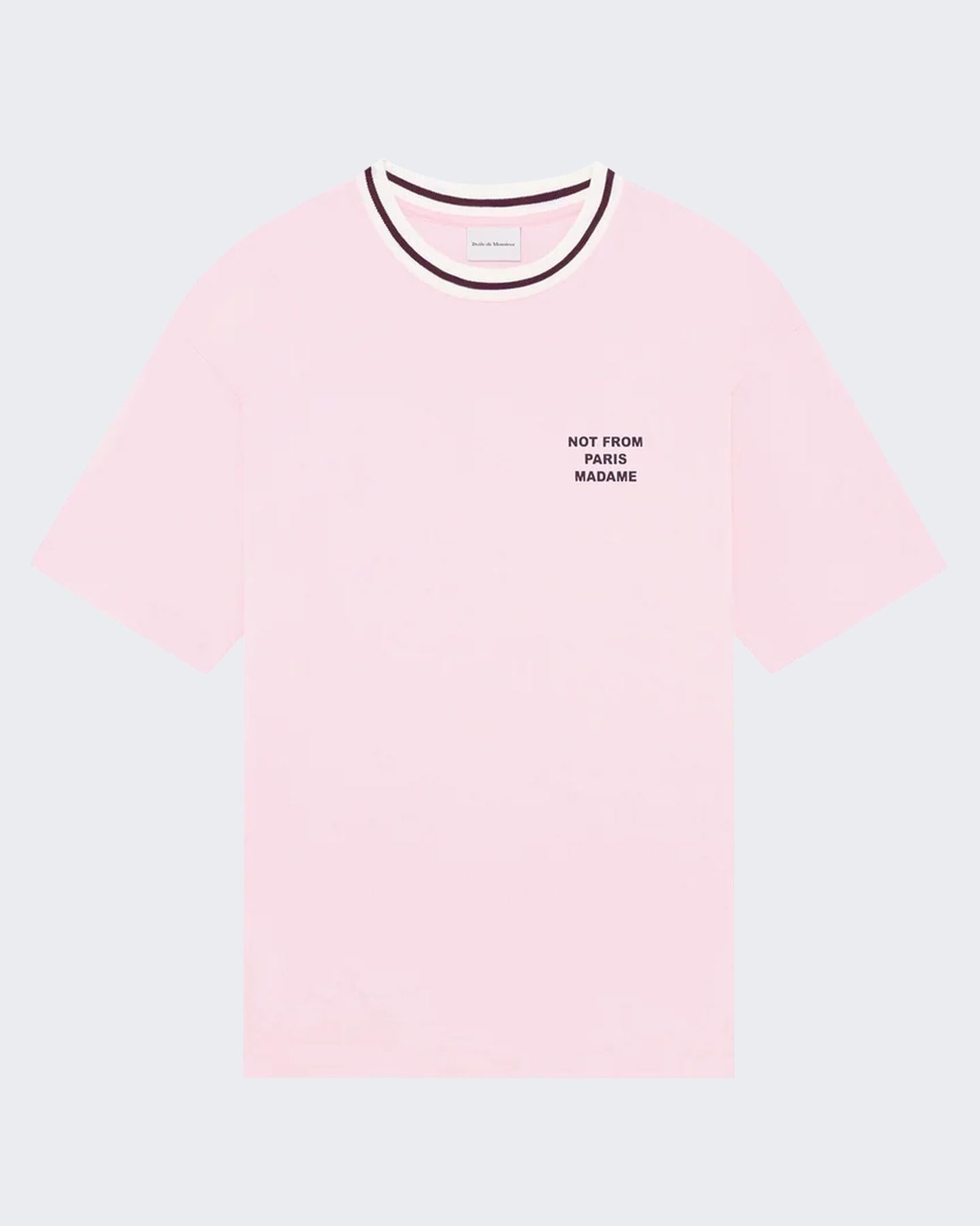 Drole De Monsieur Heren T-Shirt Slogan Sport - Eleganza.nl