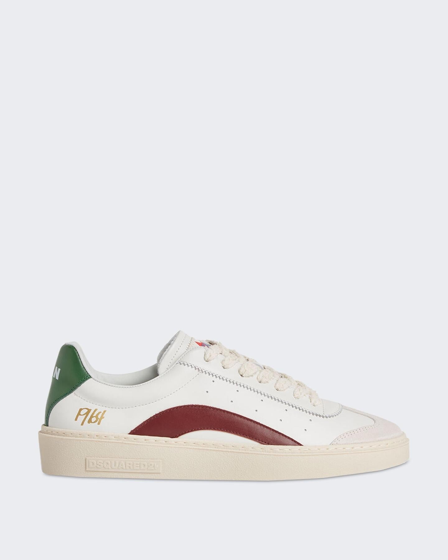 Heren Rider Sneaker Wit/Bordo