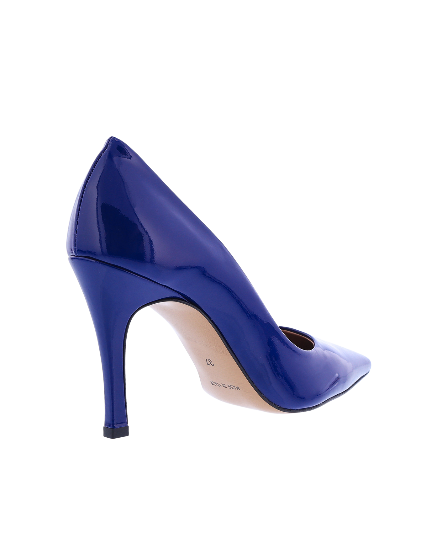 Women Lax leather pump blue