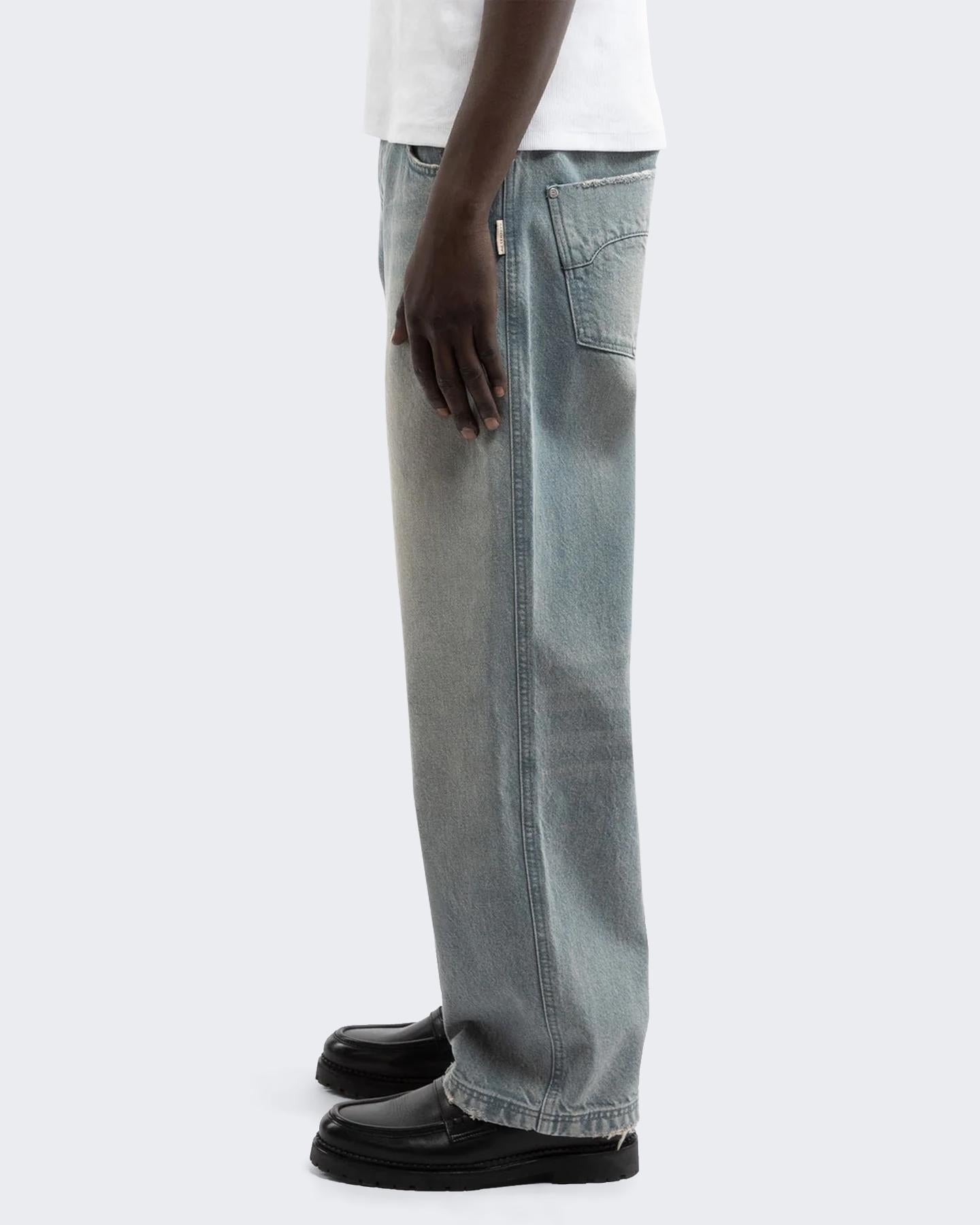 Heren Essential Straight Fit Denim