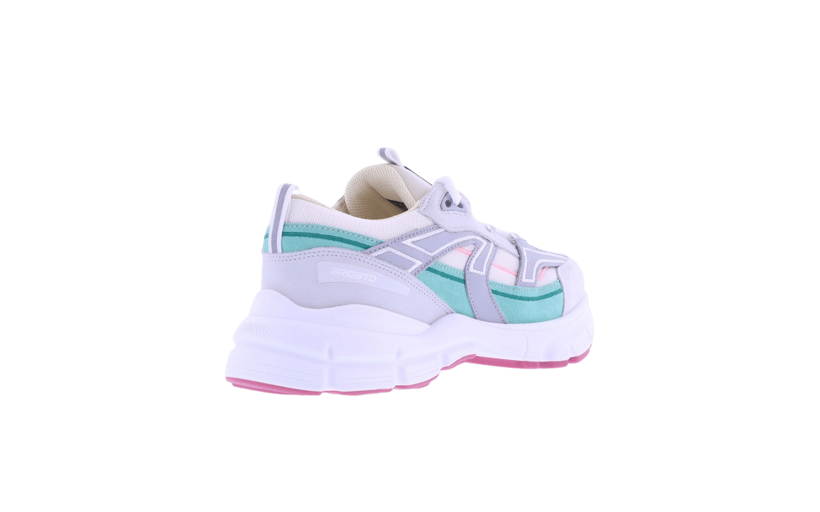 Women Marathon Trail White/Green/Pink