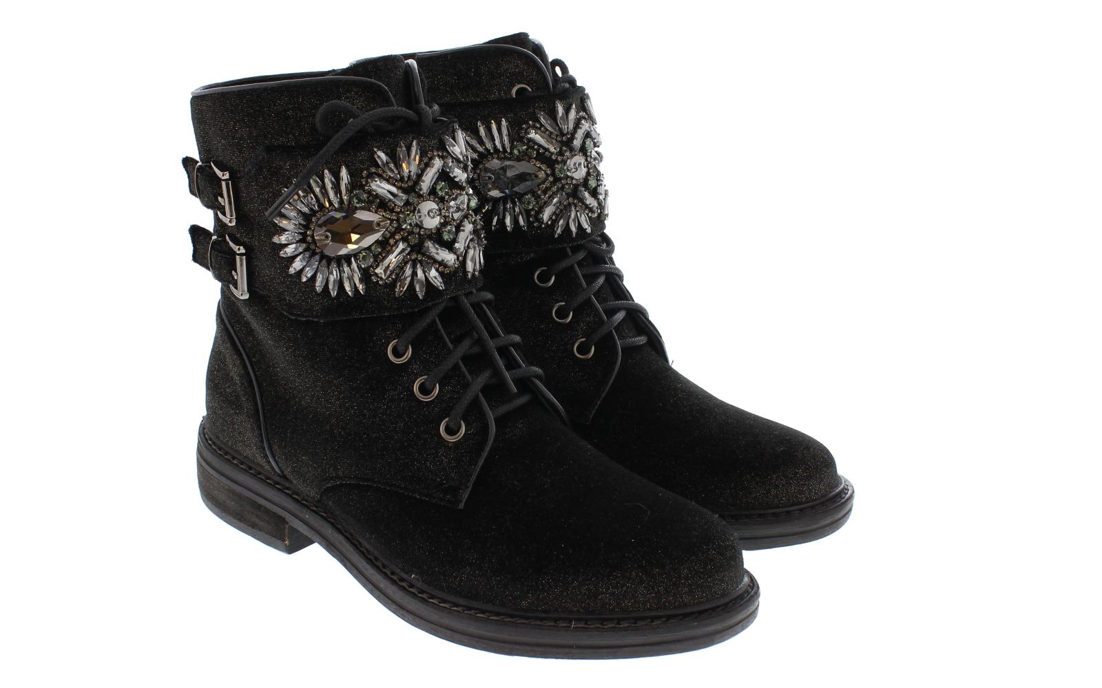 Dames Strass Biker Boot