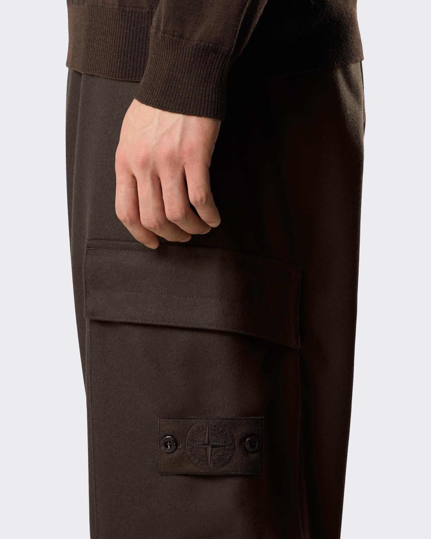 Heren Loose-fit Cargo Pants Bruin