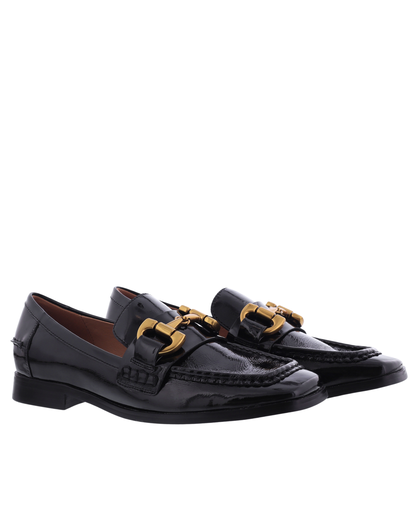 Women Drew Naplack Loafer Black