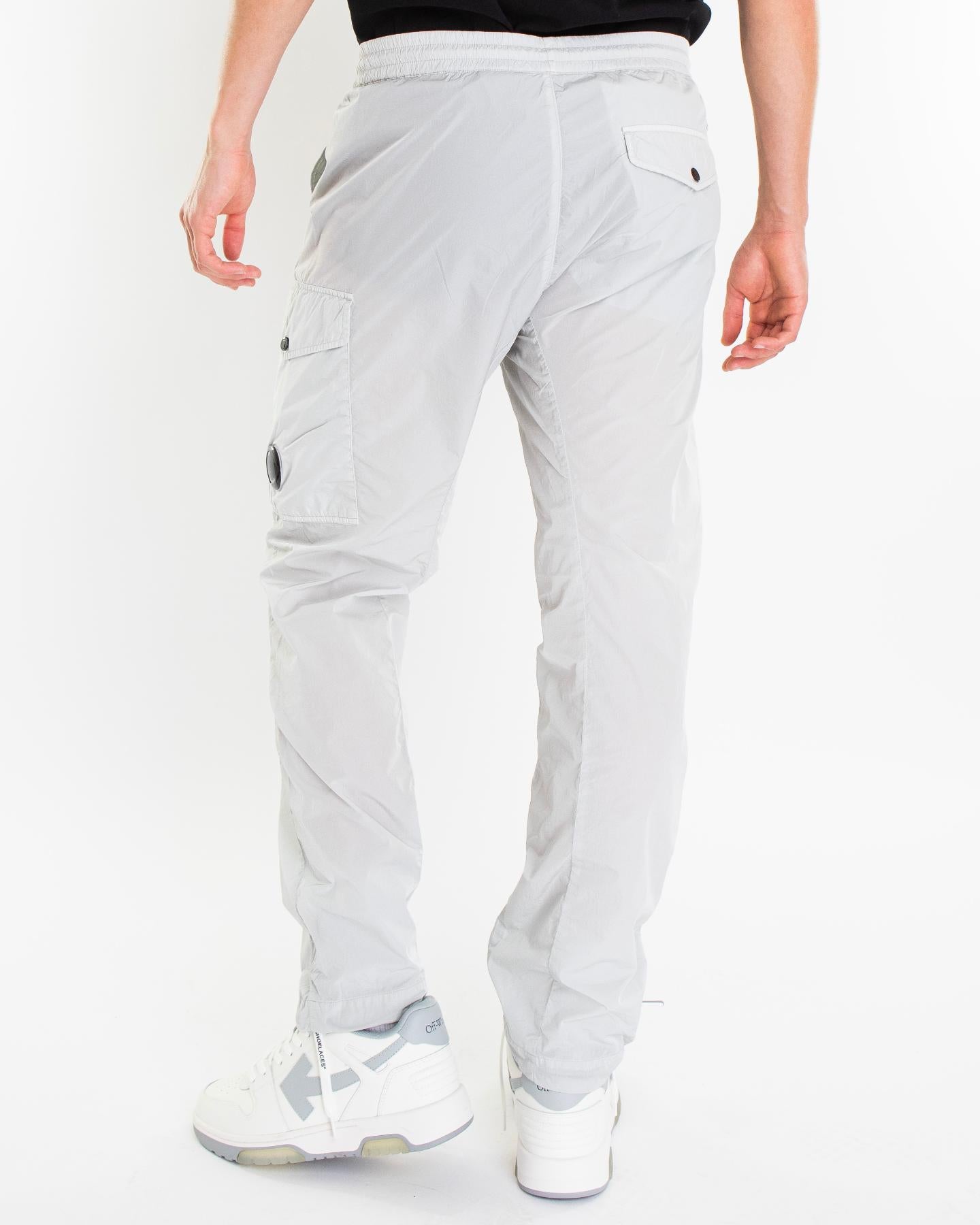 Heren Cargo Pant Lens Detail Grijs