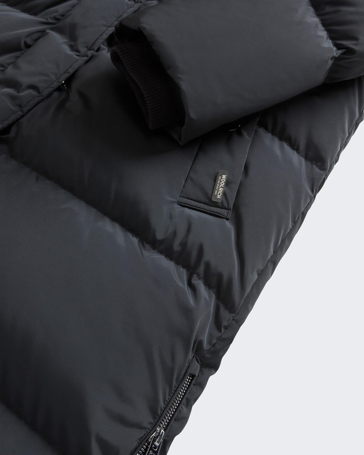 Dames Kelly Long Parka Zwart