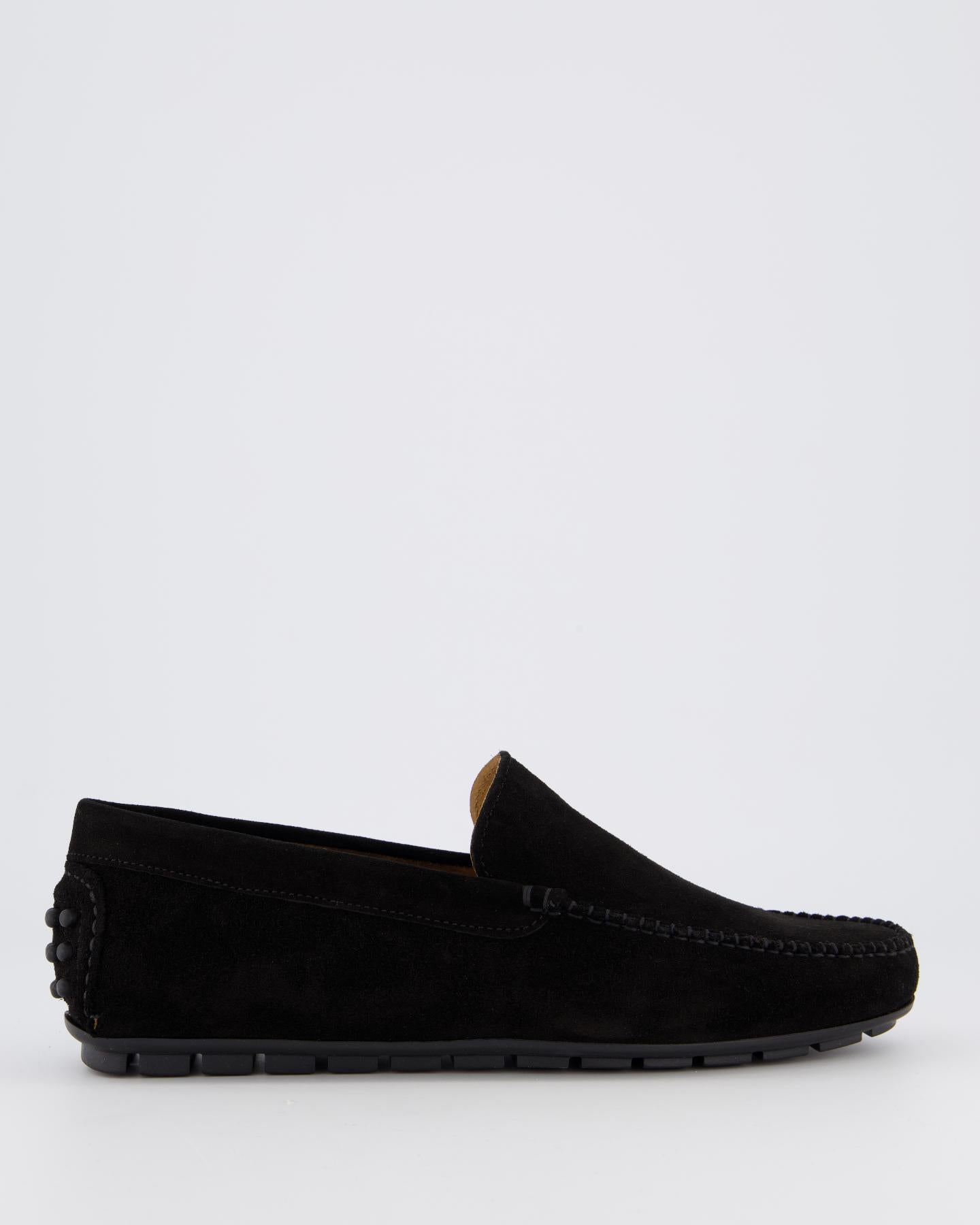 Heren Driver Loafer Zwart