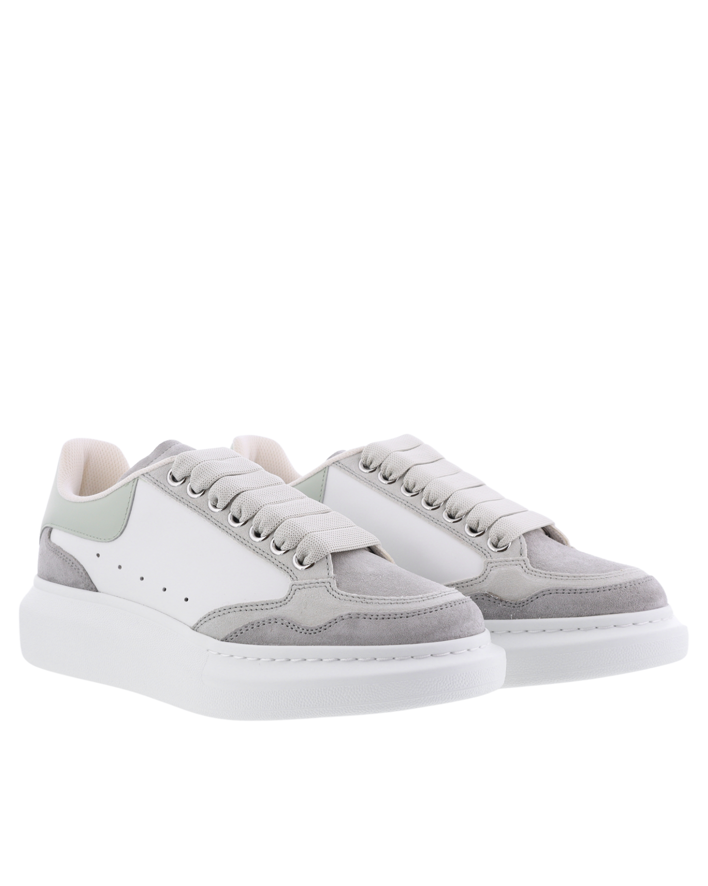 Women Oversized sneaker white/black/gr