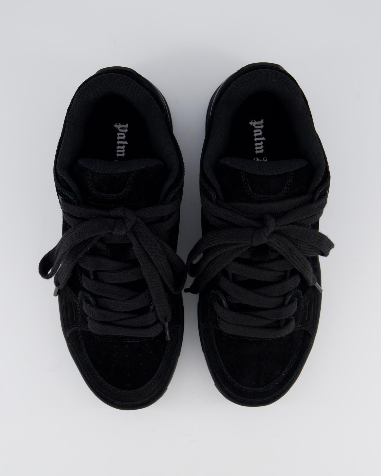 Heren Venice Suede Sneakers Zwart