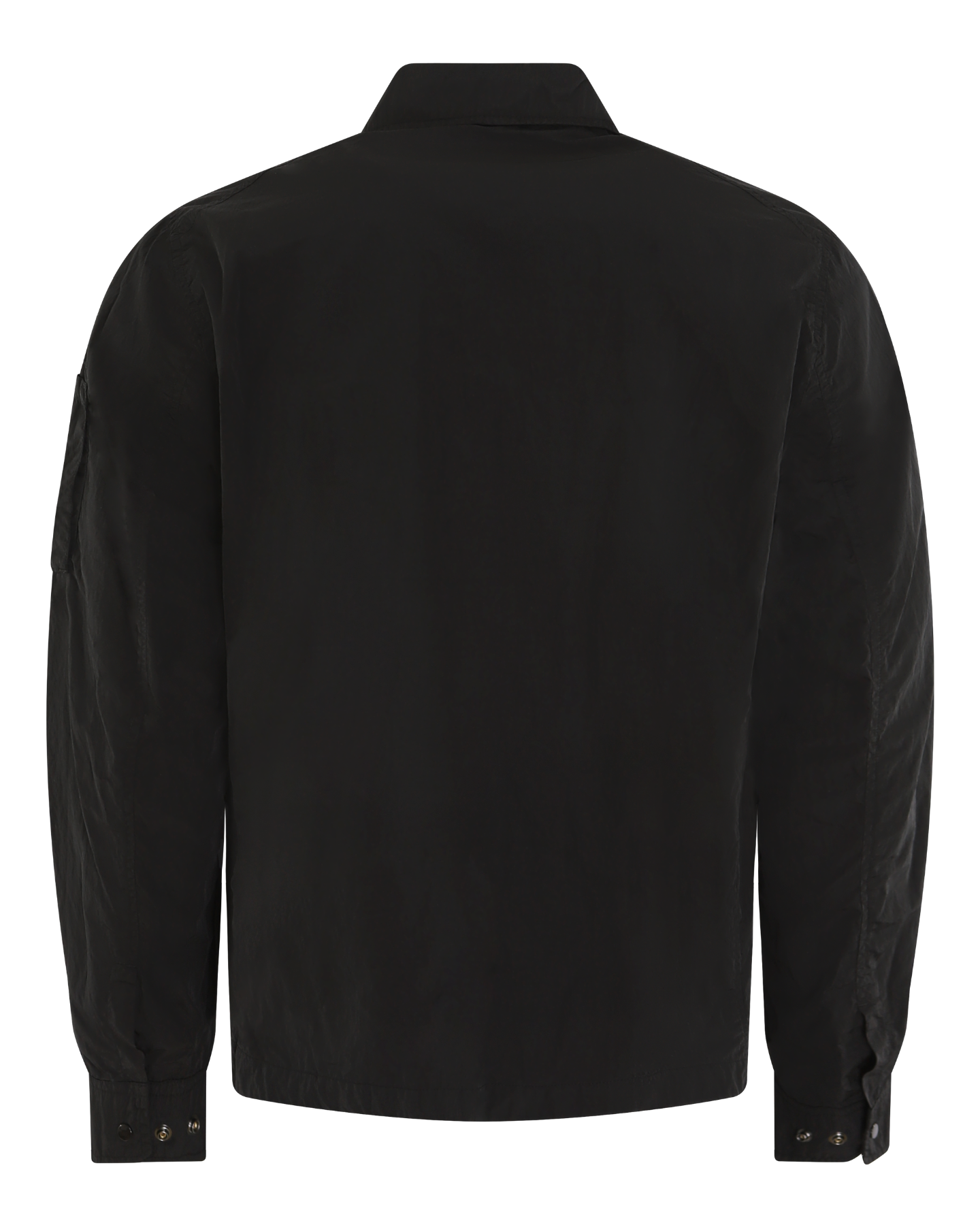 Heren Chrome-R Zip Overshirt Zwart