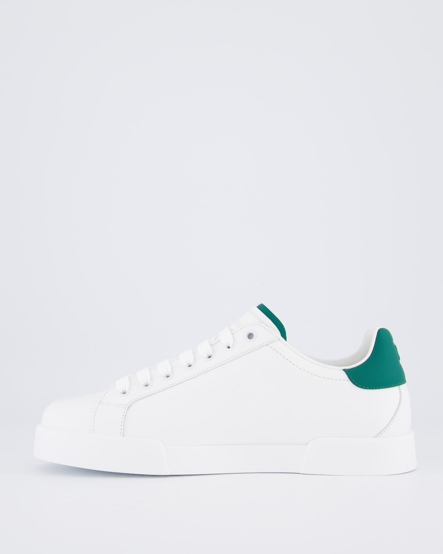Heren Portofino Sneaker Wit/Groen