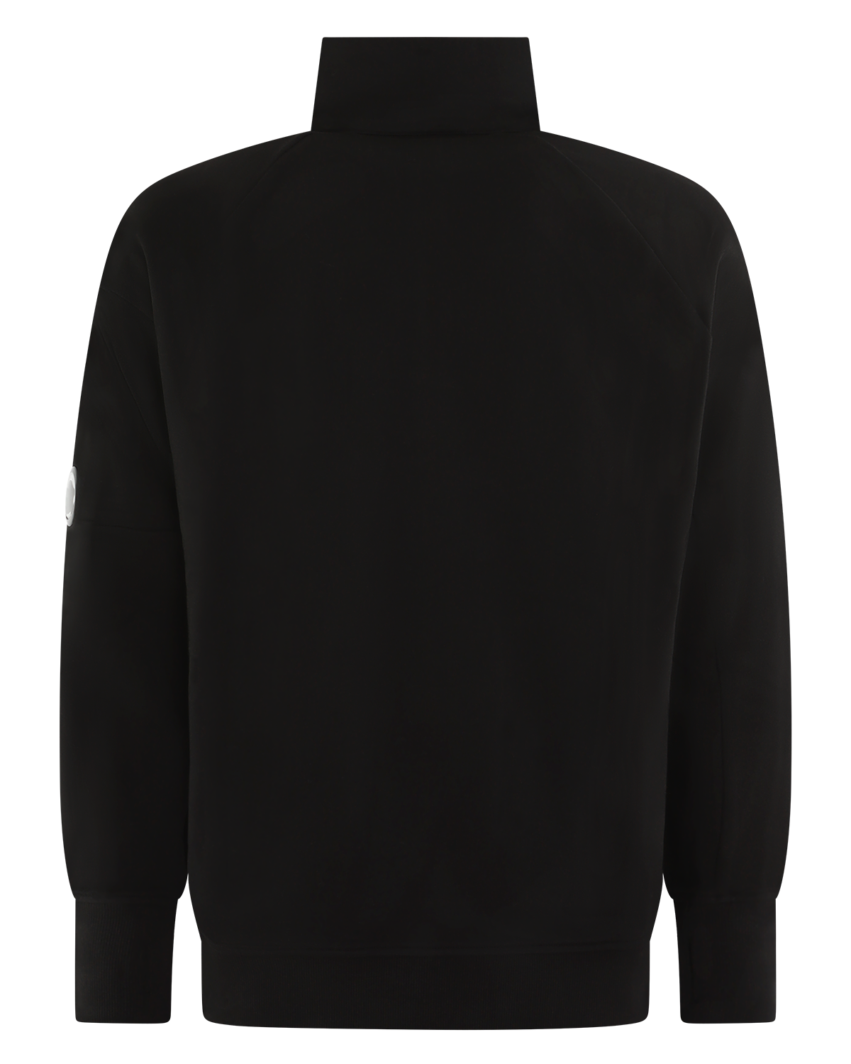 Heren Half-Zip Lens Sweater Zwart