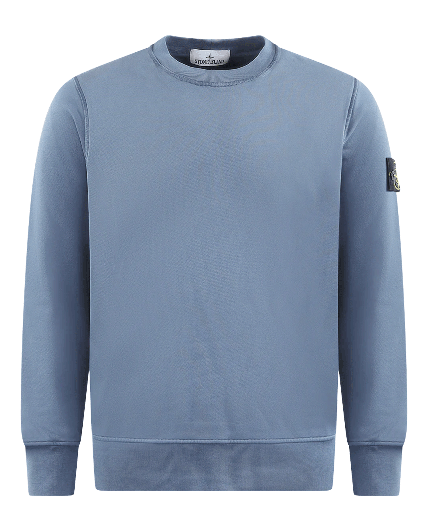 Men Logo-Patch Sweater Blue