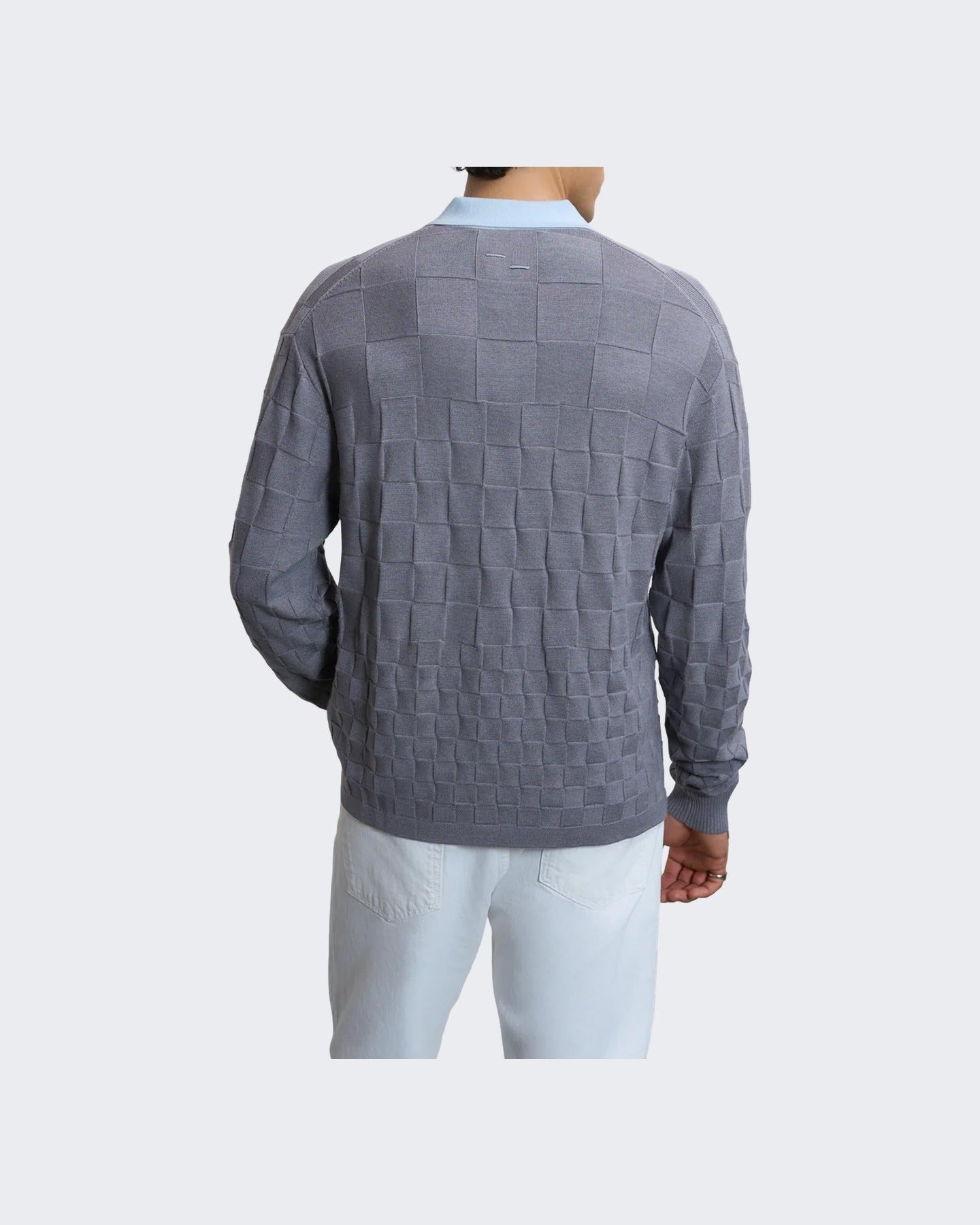 Filling Pieces Filling Pieces Heren Knit Shirt Rugby polo - Eleganza.nl