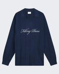 Filling Pieces Men's Knit Football Jersey polo