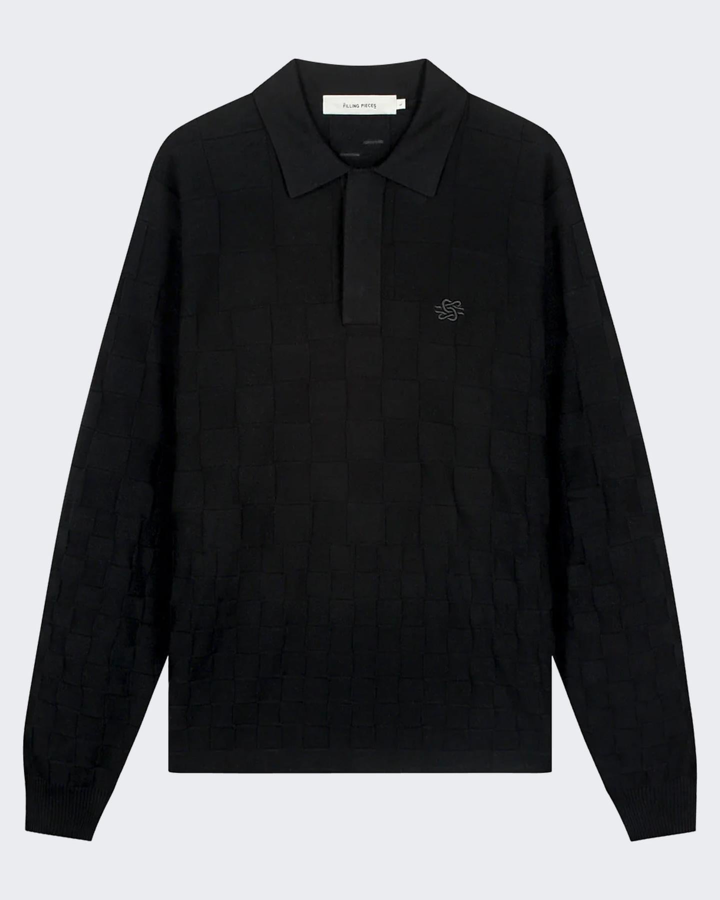 Filling Pieces Heren Knit Shirt Rugby - Eleganza.nl