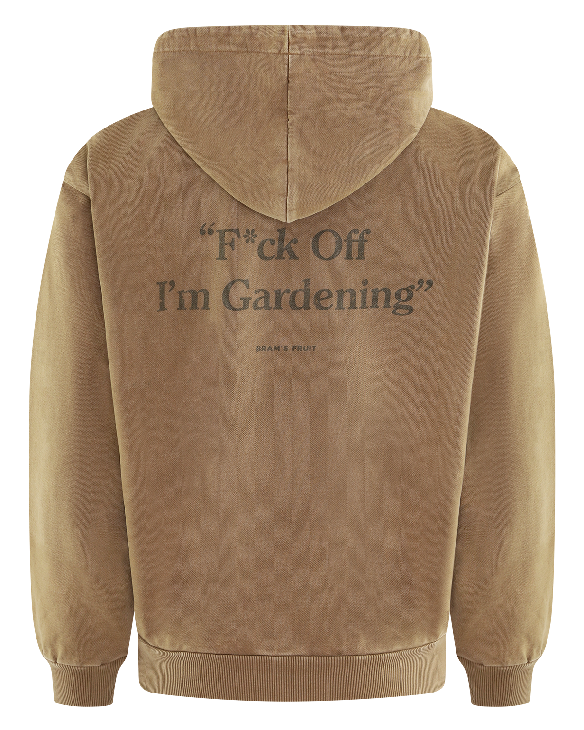 Heren Distressed Fuck Off Hoodie