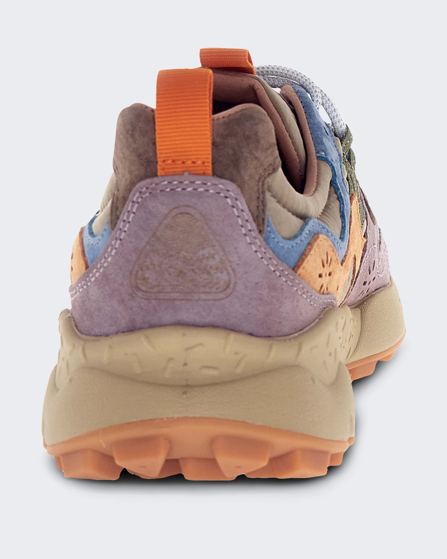 Flower Mountain Dames Lage sneaker met veters Petrol - Eleganza.nl