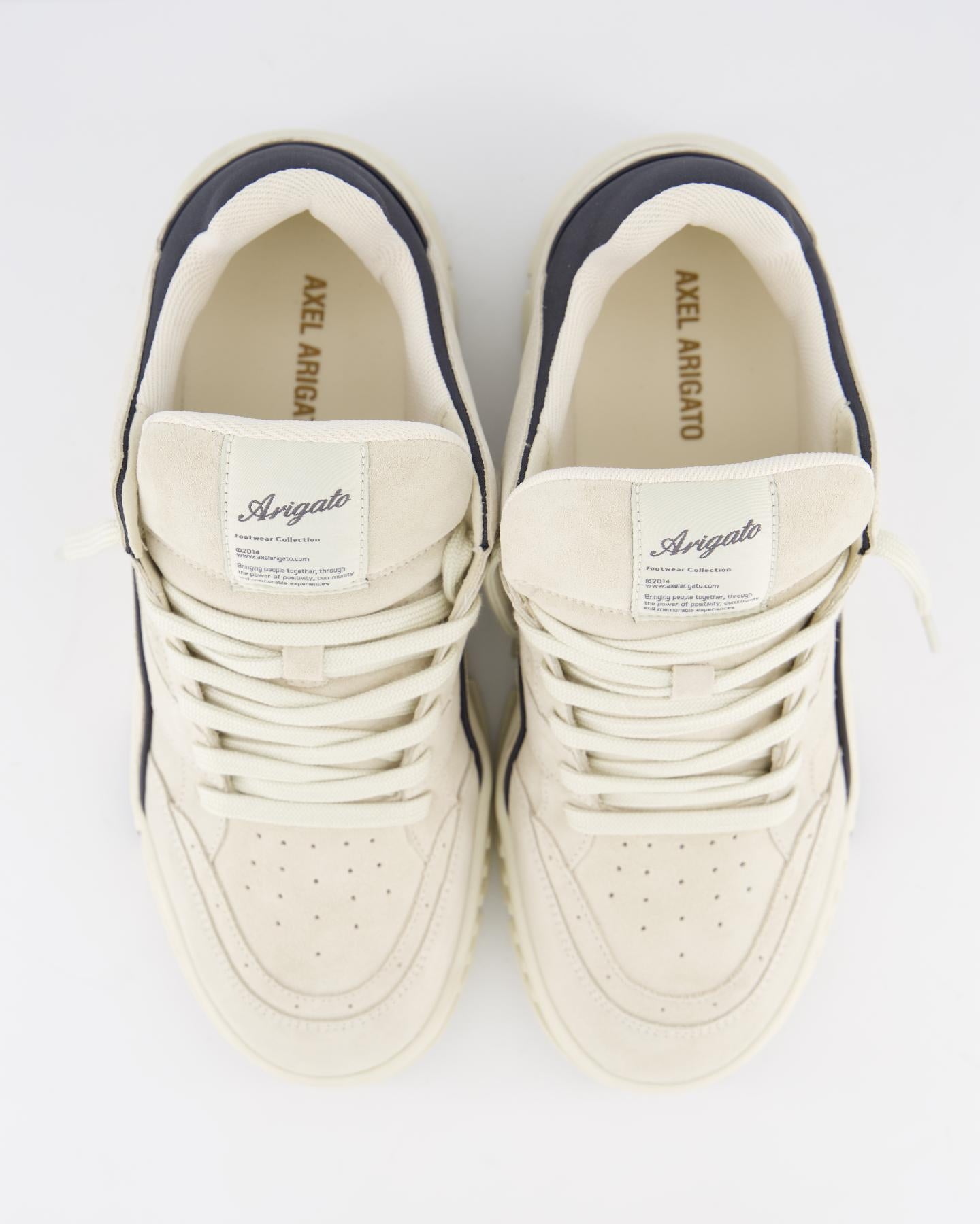 Heren Area Lo Sneaker Wit/Zwart