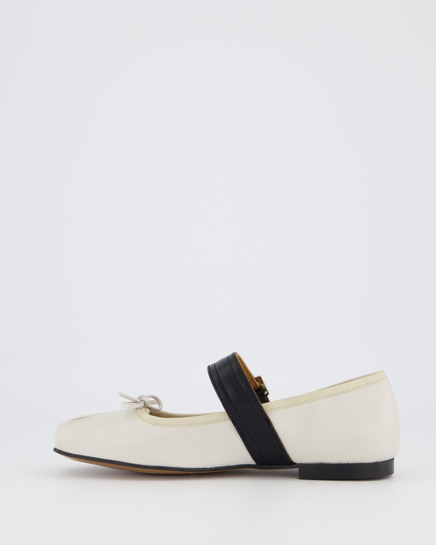 Dames Astrid Loafer Wit/Zwart