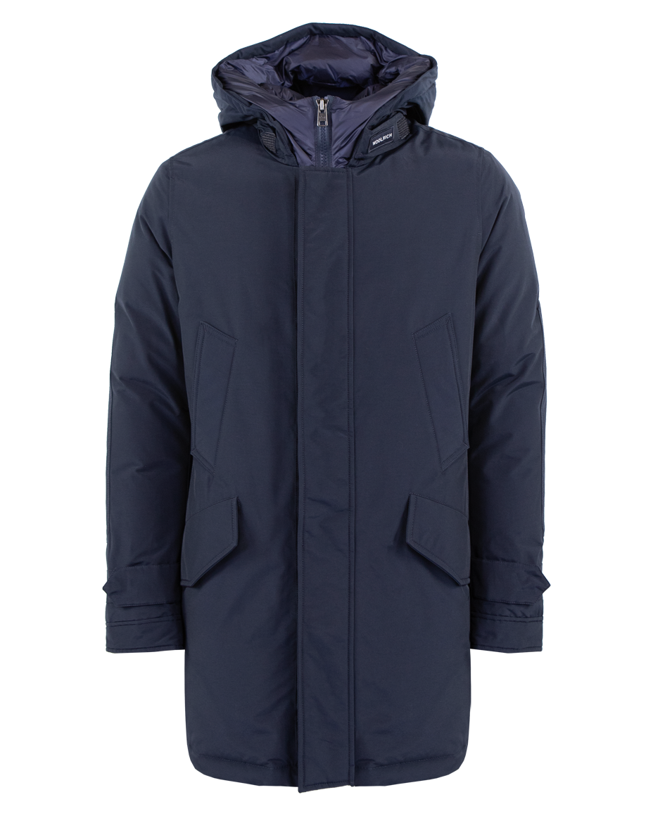 Men Polar Parka Blue
