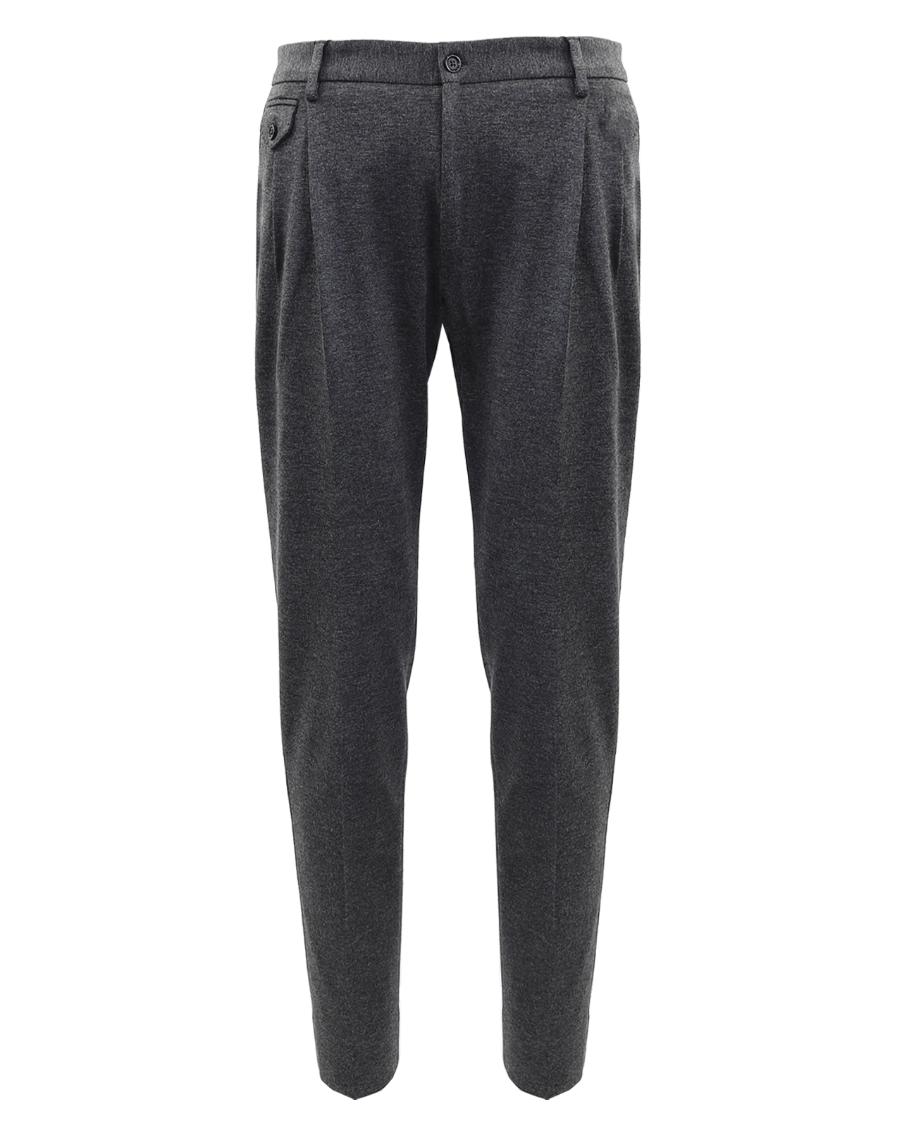 Men Pinpoint Pants Gray