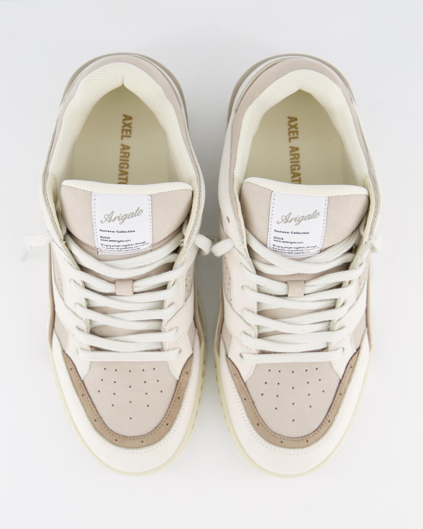 Dames Area Lo Sneaker Wit/Taupe